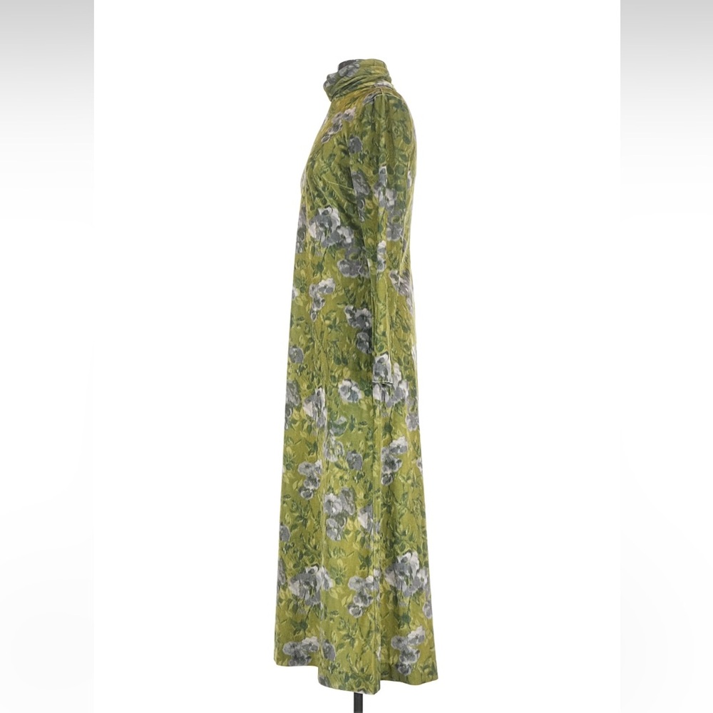 Tuckernuck Green Floral Long-Sleeve Midi Dress - Picture 5 of 7